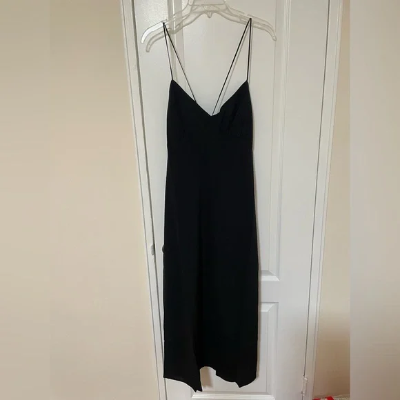 Madewell The Layton Midi Slip Dress Size 10 - Picture 6 of 7